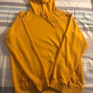 H&M mustard hoodie size M